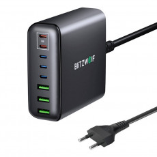 Wall charger Blitzwolf BW-S26 250W (black) | BW-S26