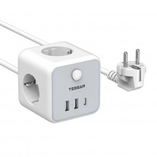 TESSAN TS-301-C-GR power strip | TS-301-C-GR