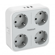 Tessan Wall Socket TS-302-DE-C | TS-302-DE-C