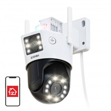 IP Outdoor Camera ZOSI C298 WiFi Pan Tilt 6MP Dual IP66 | C298