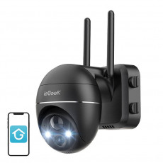 Wireless 3MP WiFi Outdoor Camera ieGeek ZS-GX1S black 5200mAh | ZS-GX1S Black