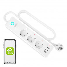 Gosund P1 PLUS smart WiFi power strip (4x AC schuko, 3x USB-A) Tuya | P1 PLUS