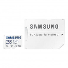 Memory Card Samsung microSD MB-MC256SA EU EVO Plus 256GB + adapter | MB-MC256SA/EU