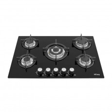 IsEasy MGBG-775 five-sphere gas stove with glass panel | MGBG-775