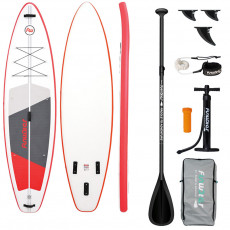 FunWater SUP paddleboard 335 x 84 x 15 cm SUPFW69C (red-white) | SUPFW69C