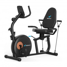 MERACH MR-S23B1-EU recumbent exercise bike (black) | MR-S23B1-EU