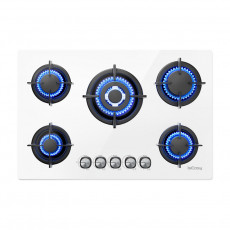 ISEASY MGBG-775 gas hob with 5 burners (white) | MGBG-775 white