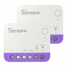 Sonoff MINI-RBS WiFi smart mini roller shutter switch (2 pcs.) | MINI-RBS -2 pack