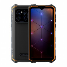 Smartphone HOTWAV Cyber 13 ORANGE - RAM/ROM 8/128GB +SD memory, 6.6'', dual SIM, Android 14, battery 10800 mAh, IP68, flashlight 150lm with range up to 25m | Cyber 13 Orange