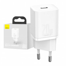 Baseus Super Si Quick Charger 1C 20W (white) | CCSUP-B02
