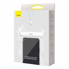 Baseus Cylinder Slide-cover waterproof smartphone bag (white) | FMYT000002