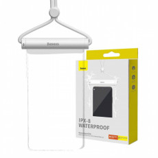 Waterproof phone case Baseus AquaGlide with Cylindrical Slide Lock (white) | P60263701213-00