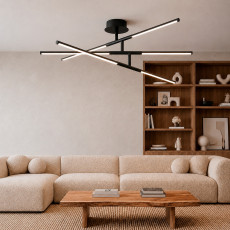 LED Ceiling Light VIDEX CLD013 40W 3000-4000-6000K Black | VL-CLD013-42CB