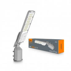 Ielu LED lampa 30W 3300Lm 5000K IP65 VIDEX VL-SLE17-0305 | pelēka – pret skrāpējumiem izturīgs pārklājums iekšpagalmu un celiņu apgaismojumam | VL-SLE17-0305