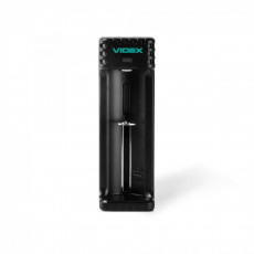 Bateriju lādētājs VIDEX VCH-U101 uzlādējamajām baterijām Li-ion/IMR: 26500, 26650, 22650,18650, 18500, 17500, 17355, 16340,14500,10440; un Ni-MH/Cd: AAAA, AAA, AA, A, SC, C, ievade: Micro USB DC 5V/1A, atdeve: DC 1.48V 500mА, DC 4.2V 500mА/1000mА  | VCH-U101
