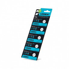 Baterija CR1225 VIDEX (5 gab.) 3V Lithium 48mAh | CR1225/5TB/3V