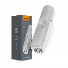 LED RECHARGEABLE NIGHT LIGHT with MOTION SENSOR VIDEX VL-NL108W | VL-NL108W