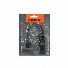 Vadības taktiskā poga VIDEX VLF-ARM-01 priekš lukturu modeļiem VLF-AT255RG, VLF-AT265, IP68, d27x1.5mm, L32cm (38g), 78x22x13mm | VLF-ARM-01