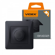 Dimmeris 600W, Videx Binera, melna grafīta, IP20 VF-BNDM600-BG | VF-BNDM600-BG
