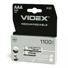 Batteries Videx HR03/AAA 1100mAh double blister/2pcs  | HR03/1100/2DB/AAA/1.2V