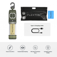 Portable mosquito repellent 3-in-1 Flextail Tiny Repel S (green) TINY-REPEL-SGR | TINY-REPEL-SGR