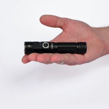 Lukturis LED uzlādējams Luminus SST40, 10W 1200Lm 5000K, Li-ion 18650 2200mAh - iekļauts! VIDEX VLF-A105RH, ar magnētu un regulējamu luktura galvu (SWIVEL HEAD) + komplektā stiprinājums lietošanai kā galvas lukturim!