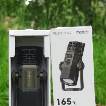 Portable mosquito repellent 3-in-1 Flextail Evo Repel (black) EVO REPEL-B