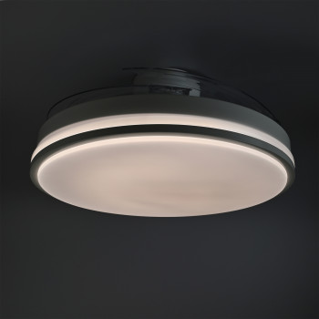 Hämardatav LED laelamp ar ventilatoru un pulti 60W 5400Lm 3000K-4200K-6000K IP20 VIDEX VL-CLF01-60CW – Sisseehitatud ventilaator 6 režiimi ja kaugjuhtimispuldiga
