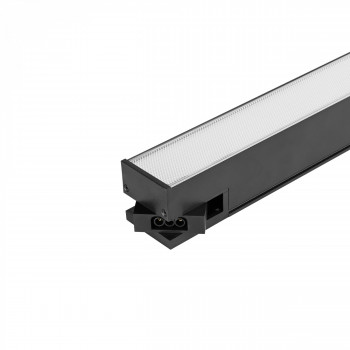 Suspended office LED lamp CCT 40W 5600Lm VIDEX VL-BNL021-4012CB | 1200mm, black – selectable CCT light temperature for workspace