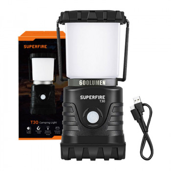 Camping lamp T30, 600lm, USB