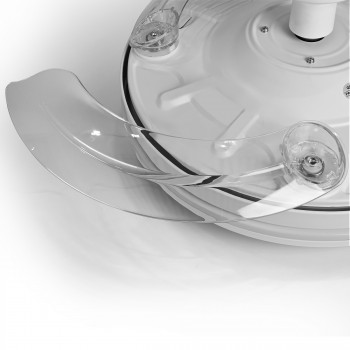 LED Ceiling Light with fan VIDEX CLF06 60W 3000K-4200K-6000K 230V White 