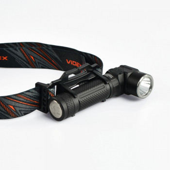 Lukturis LED uzlādējams Luminus SST40, 10W 1200Lm 5000K, Li-ion 18650 2200mAh - iekļauts! VIDEX VLF-A105RH, ar magnētu un regulējamu luktura galvu (SWIVEL HEAD) + komplektā stiprinājums lietošanai kā galvas lukturim!