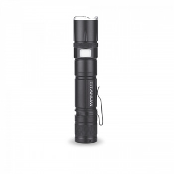 Lukturis LED uzlādējams 300Lm 6500K, Li-ion 18650 1200mAh, TITANUM TLF-T04