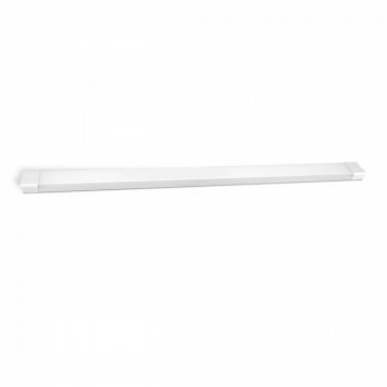 Tehniskais lineārais gaismeklis LED 50W 1200mm, 6250Lm 4000K, IP20 VIDEX VLE-BN-50124 (neitrāli balta gaisma) iekštelpu, balts