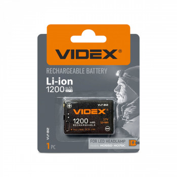 RECHARGEABLE Battery Videx Li-ion VLF-B12 1200mAh
