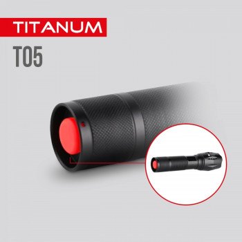 Lukturis LED uzlādējams 300Lm 6500K, Li-ion 18650 1200mAh vai 3xAAA, TITANUM TLF-T05