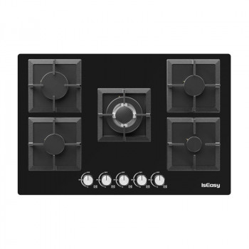 IsEasy MGBG-775S2 Five-zone (square) glass gas stove