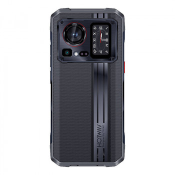 Smartphone HOTWAV Cyber 15 BLACK- RAM/ROM 12/256GB +SD memory, 6.6'', dual SIM, Android 13, + secondary screen: 1.45''