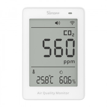 Sonoff AirGuard CO2 SAWF-08P WiFi LCD Air Quality Meter