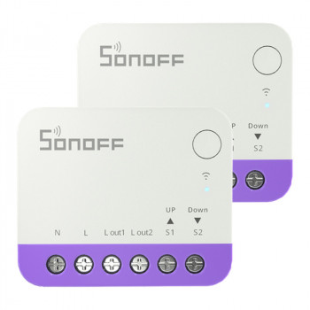 Sonoff MINI-RBS WiFi smart mini roller shutter switch (2 pcs.)