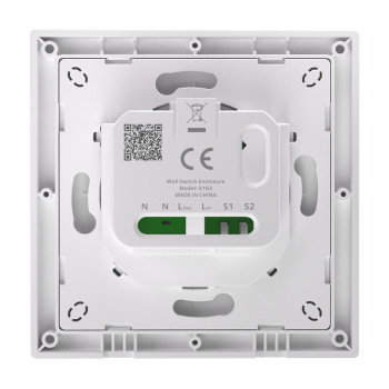 SONOFF E1GS wall switch housing (with N)