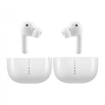 TIMEKETTLE M3 Offline Translation Earbuds (White)