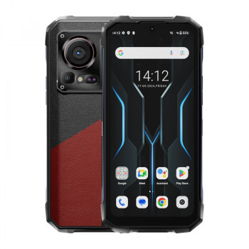 Smartphone HOTWAV Hyper 7 Pro RED - RAM/ROM 16/256GB +SD memory, 6.6'', dual SIM, Android 14, battery 10800 mAh, IP68, flashlight 280lm 