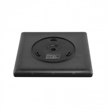 Iekštelpu gaismeklis LED 24W, 2900Lm 4000K, VIDEX VL-DL3S-244B IP20 (neitrāli balta gaisma), melna