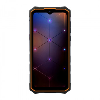 Smartphone HOTWAV Cyber 13 ORANGE - RAM/ROM 8/128GB +SD memory, 6.6'', dual SIM, Android 14, battery 10800 mAh, IP68, flashlight 150lm with range up to 25m