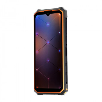Smartphone HOTWAV Cyber 13 ORANGE - RAM/ROM 8/128GB +SD memory, 6.6'', dual SIM, Android 14, battery 10800 mAh, IP68, flashlight 150lm with range up to 25m