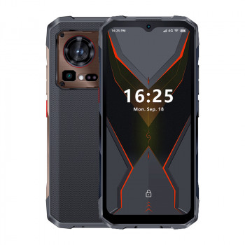 Smartphone HOTWAV Cyber 15 BROWN - RAM/ROM 12/256GB +SD memory, 6.6'', dual SIM, Android 13, + secondary screen: 1.45''