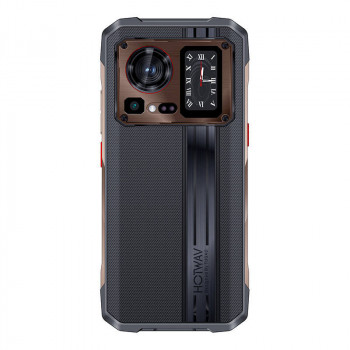 Smartphone HOTWAV Cyber 15 BROWN - RAM/ROM 12/256GB +SD memory, 6.6'', dual SIM, Android 13, + secondary screen: 1.45''