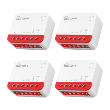 Smart ZigBee roller shutter switch Sonoff MINI-ZBRBS (4pak)