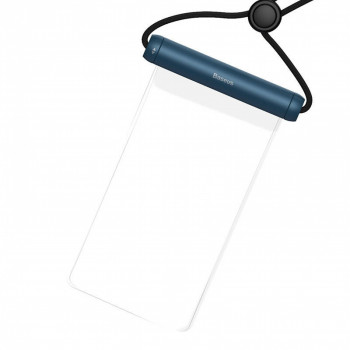Baseus Cylinder Slide-cover waterproof smartphone bag (blue)